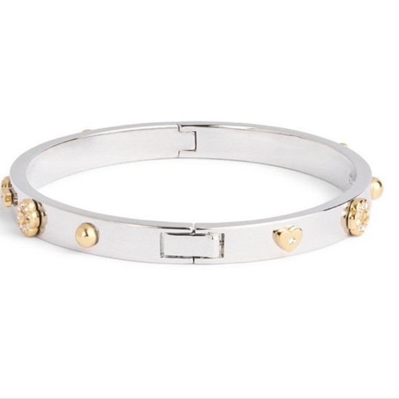 COACH Signature Mixed Motif Bangle Bracelet - Picture 3 of 6